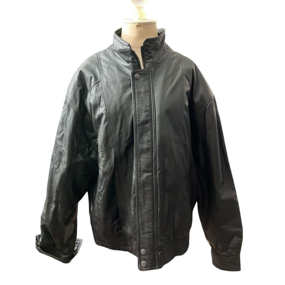 Expressions Worldwide Men’s Leather Jacket / SZ: XL (42-44)
